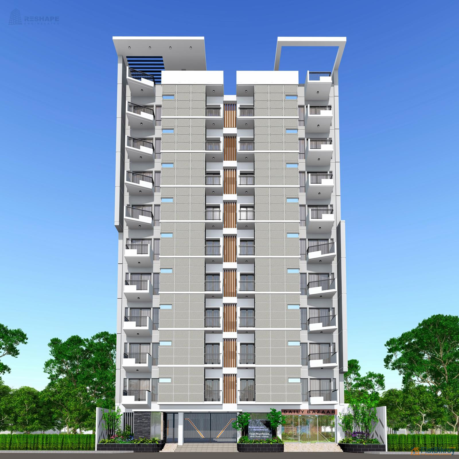 Flat Booking Cholce….Kudabo, Mirer Bazar, Gazipur.